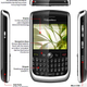 Illustration for article titled Leaked Marketing Photos for BlackBerry Javelin Show 512mhz Processor, Lens Inside LCD?